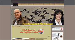 Desktop Screenshot of klessensdelepper.nl